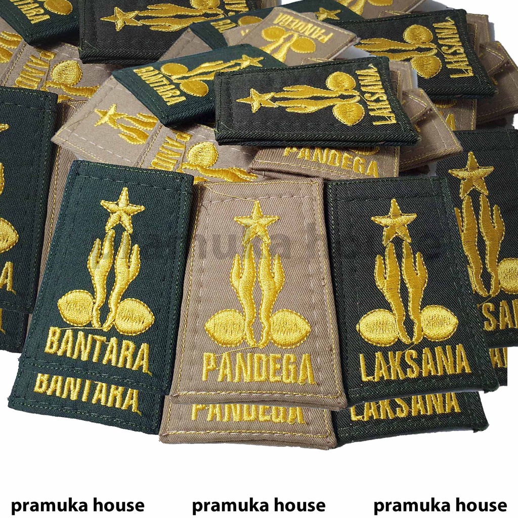 Tku Pramuka Evolet Bantara Pangkat Laksana Pandega Tahan Air Pramuka Kualitas Top