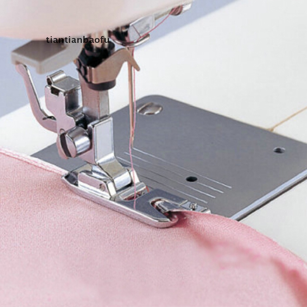 [tiantianbaofu] Rolled Hem Foot For Brother Janome Singer Toyota Silver Bernet Sewing Machine Boutique