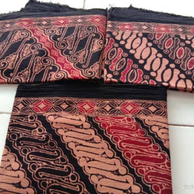 Kain batik katun paris cap