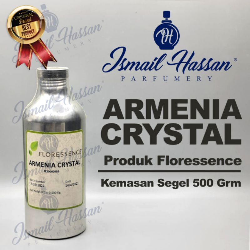 Bibit/Biang Parfum Armenia Crystal Produk FLORESSENCE Packing Segel 500Gr