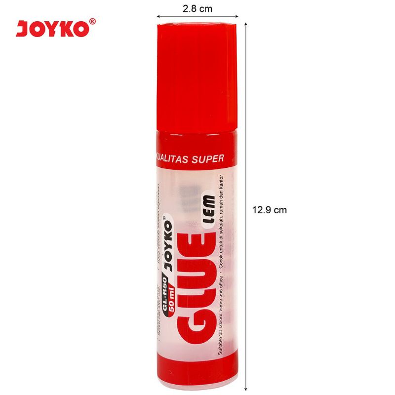 Lem Cair Joyko GL-R50 50 ML Besar - Liquid Glue Siap Pakai Praktis Murah