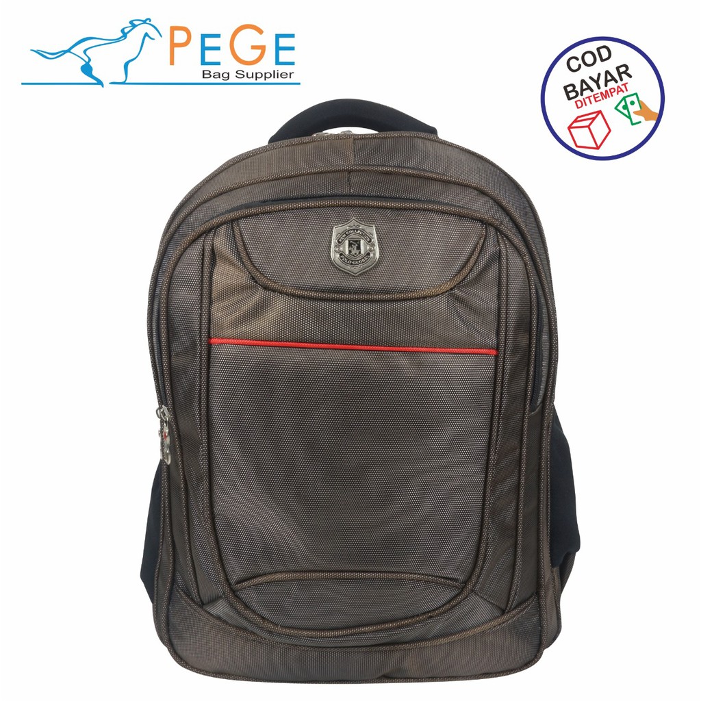 Ransel laptop tas punggung unisex model polo ada slot laptop remaja dewasa backpack tas sekolah