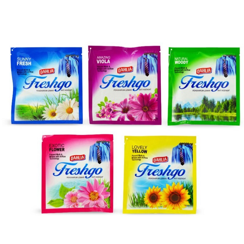 F-605  Dahlia Freshgo 30 g Pengharum Lemari Pakaian Anti Ngengat &amp; Jamur