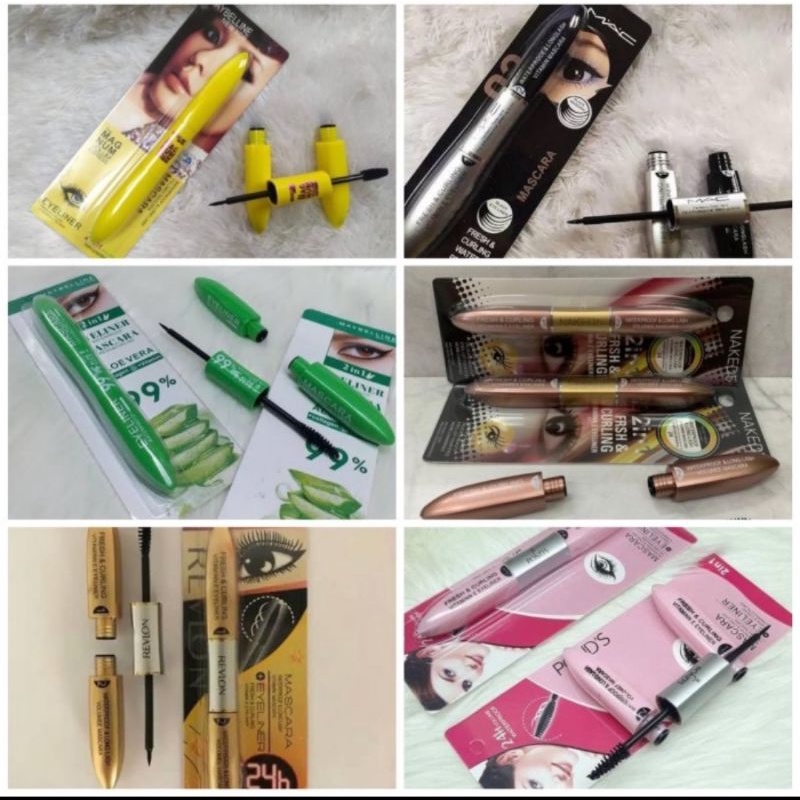 Mascara 2in1 Waterproof//Mascara+Eyeliner Waterproof Original