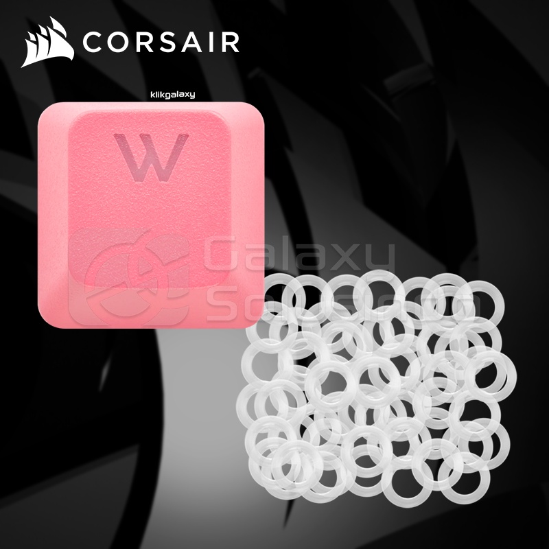 Corsair PBT DOUBLE-SHOT PRO Keycap Mod Kit - Rogue Pink