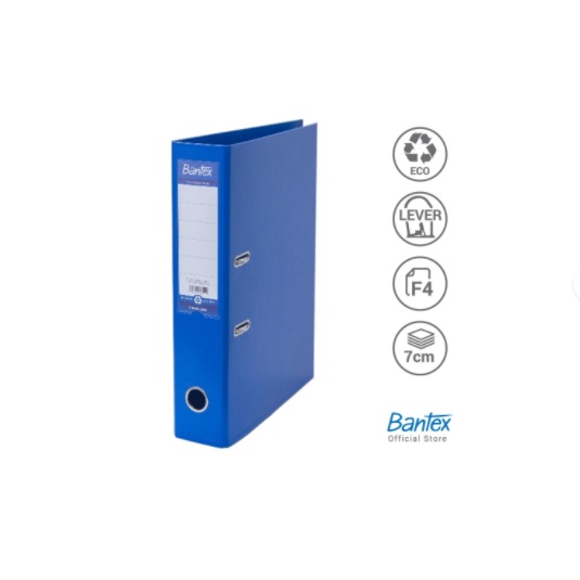 

Bantex Lever Arch File Ordner Plastic Folio 7cm Cobalt Blue #1465 11