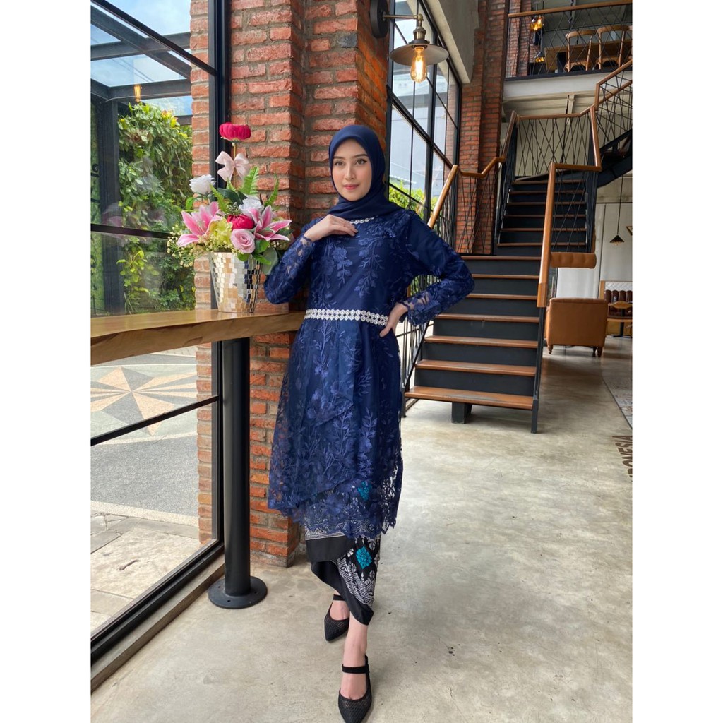 Tunik Ayesha_tunik_tunik kondangan_atasan tunik_atasan muslim wanita_tunik pesta_kebaya tunik