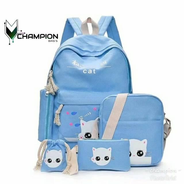 Tas Pria RDN 015 Distro Raindoz Bandung Ransel Punggung Backpack Cowok Keren Sek BRAN NB-Tp F7B6