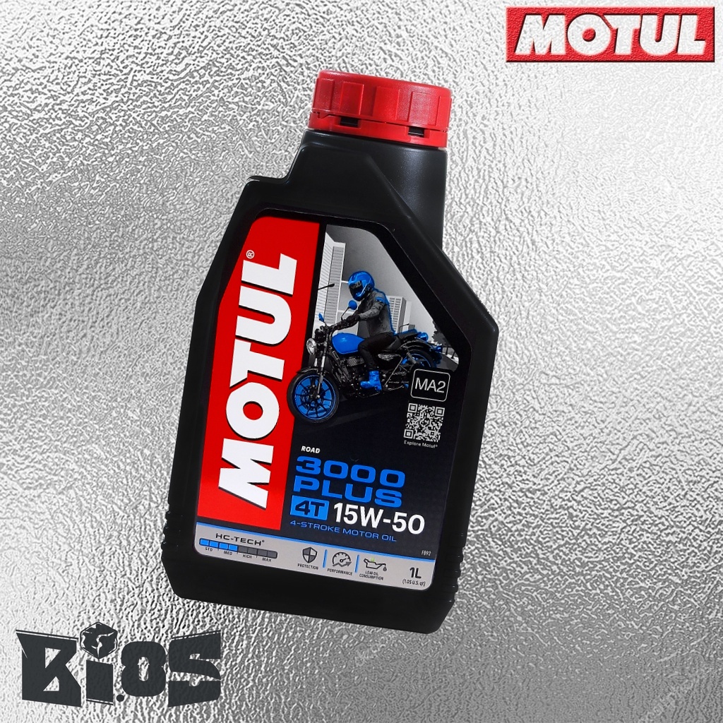 MOTUL 3000 PLUS 10W40 / 15W50 / 20W50 1L &amp; 800ML ORIGINAL 100%