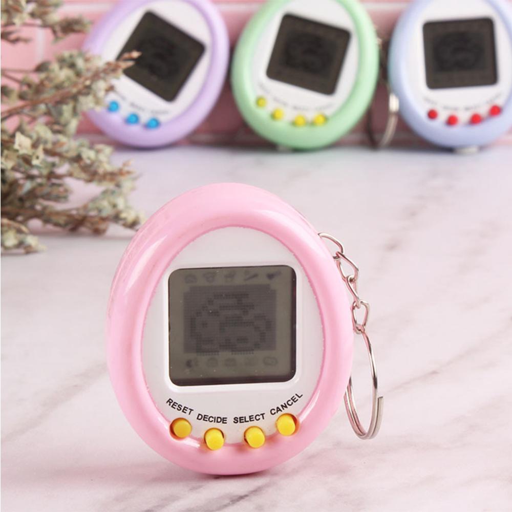 Timekey Mainan Tamagotchi Hewan Peliharaan Virtual Elektronik 168 In 1 Warna Macaron Untuk Anak C7S4