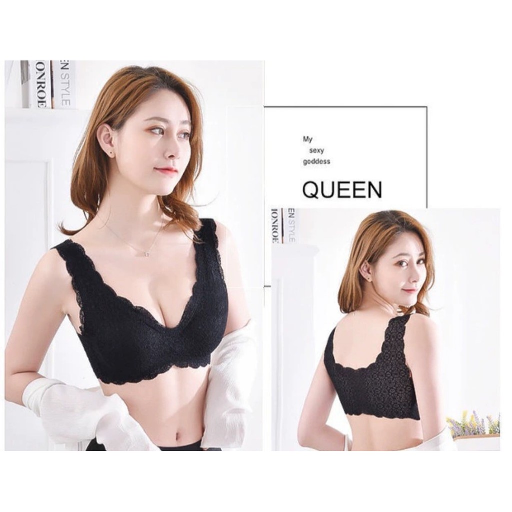 Sport bra renda seamless wanita