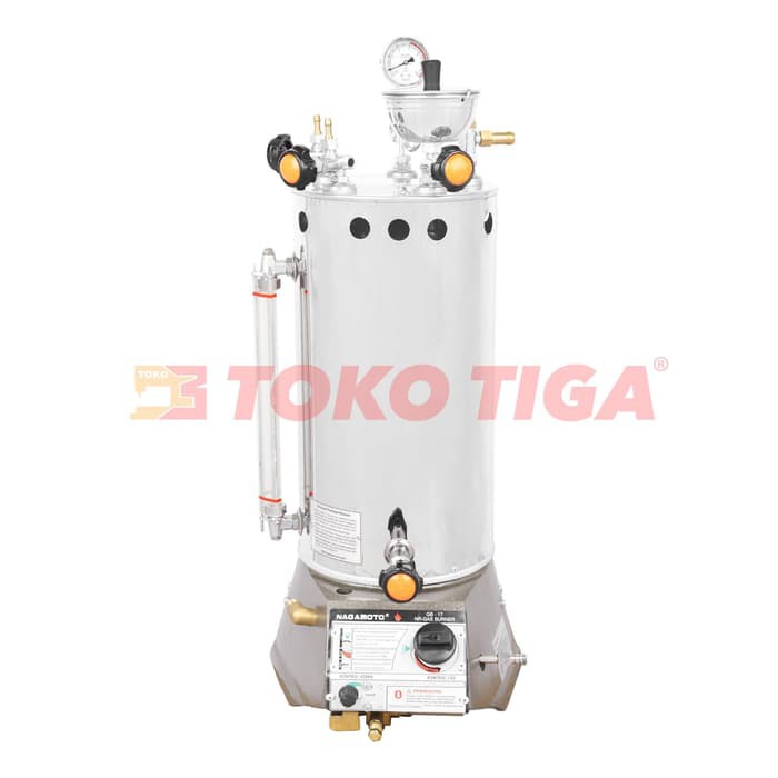 Setrika Uap - Steam Boiler Laundry Otomatis 15 Liter NAGAMOTO GB-17M