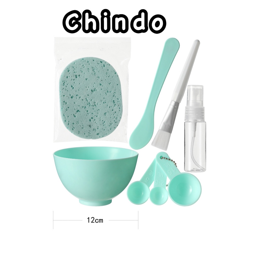 MINISO FACE MASK MIXING BOWL 8set MANGKUK MASKER