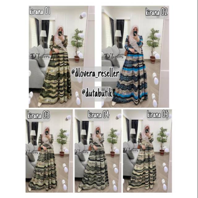 DLOVERA KIRANA DRESS 100%ORI by DLOVERA