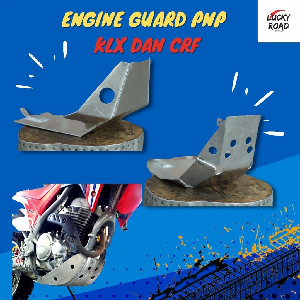 engine guard almunium pnp klx dan crf series