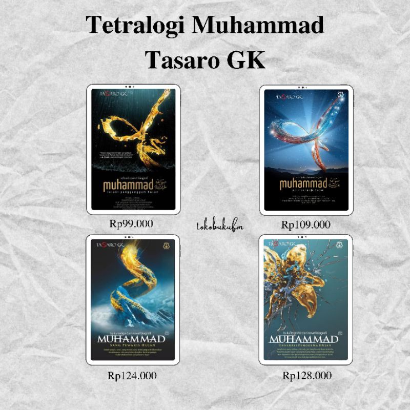 Tetralogi Muhammad 1-4 - Tasaro GK - Bentang Pustaka
