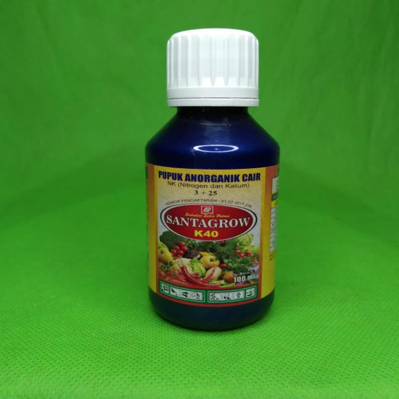 Pupuk Kalium Cair Super k40 santagrow 100ml