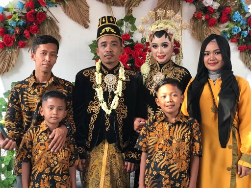 Couple Ayah Anak Batik Sogan Manggar