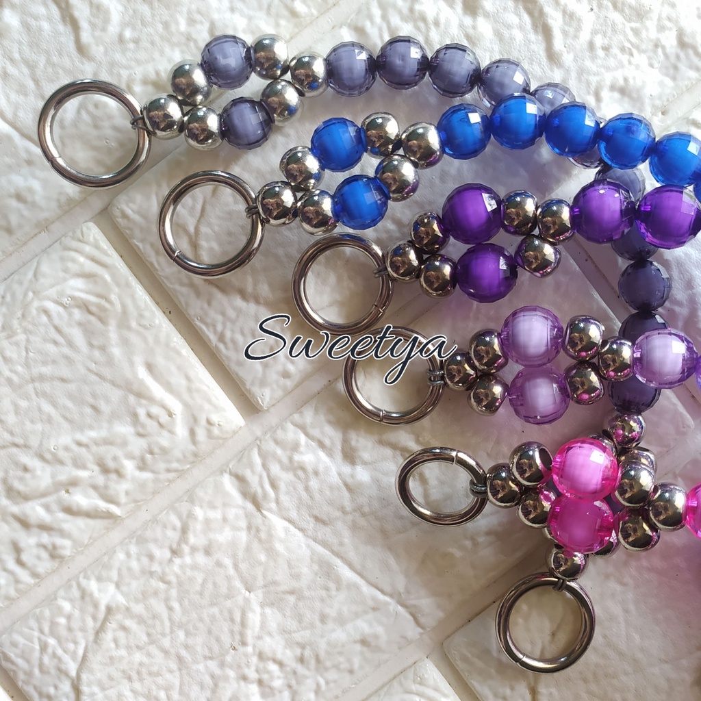 Handel Tas Mote Ring 30 cm / Handel Tas Rajut / Handel Tas Tali Kur