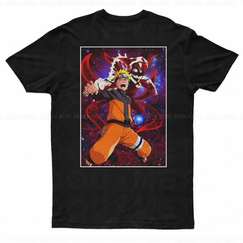 Tshirt Naruto Kurama Anime Manga Naruto Premium Unisex