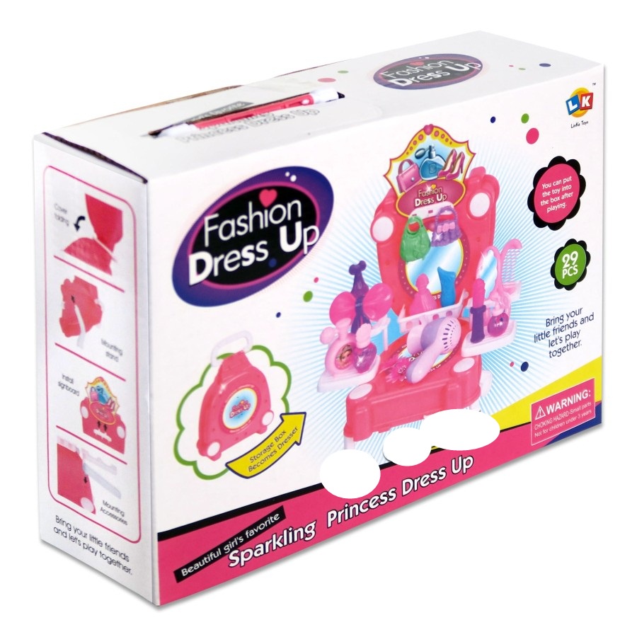 Mainan Anak Make Up Fashion Dress Up Salon