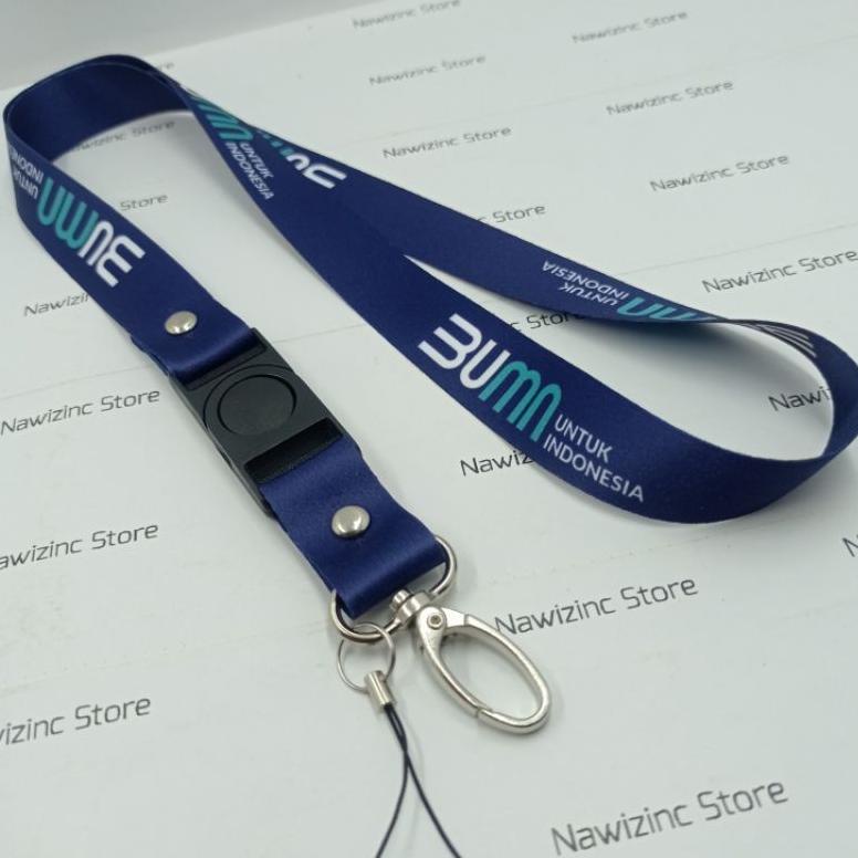 

[PRODUK B070O] GANTUNGAN ID CARD BUMN-LANYARD 2CM PRINTING BUMN 8NK
