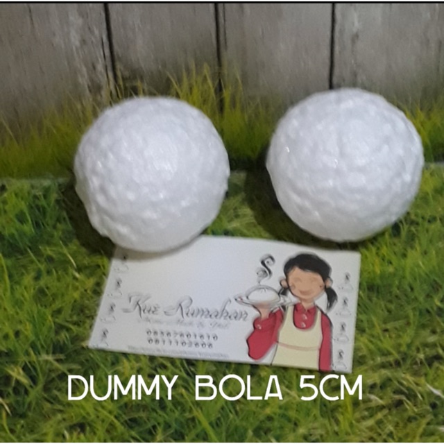 Dummy bola 5cm styrofoam
