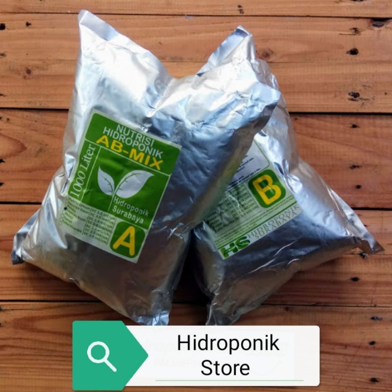 Pupuk Hidroponik Nutrisi AB mix 5 liter