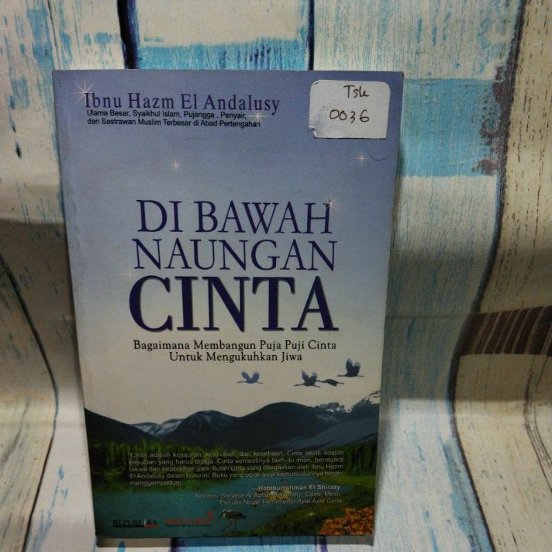 BUKU DI BAWAH NAUNGAN CINTA