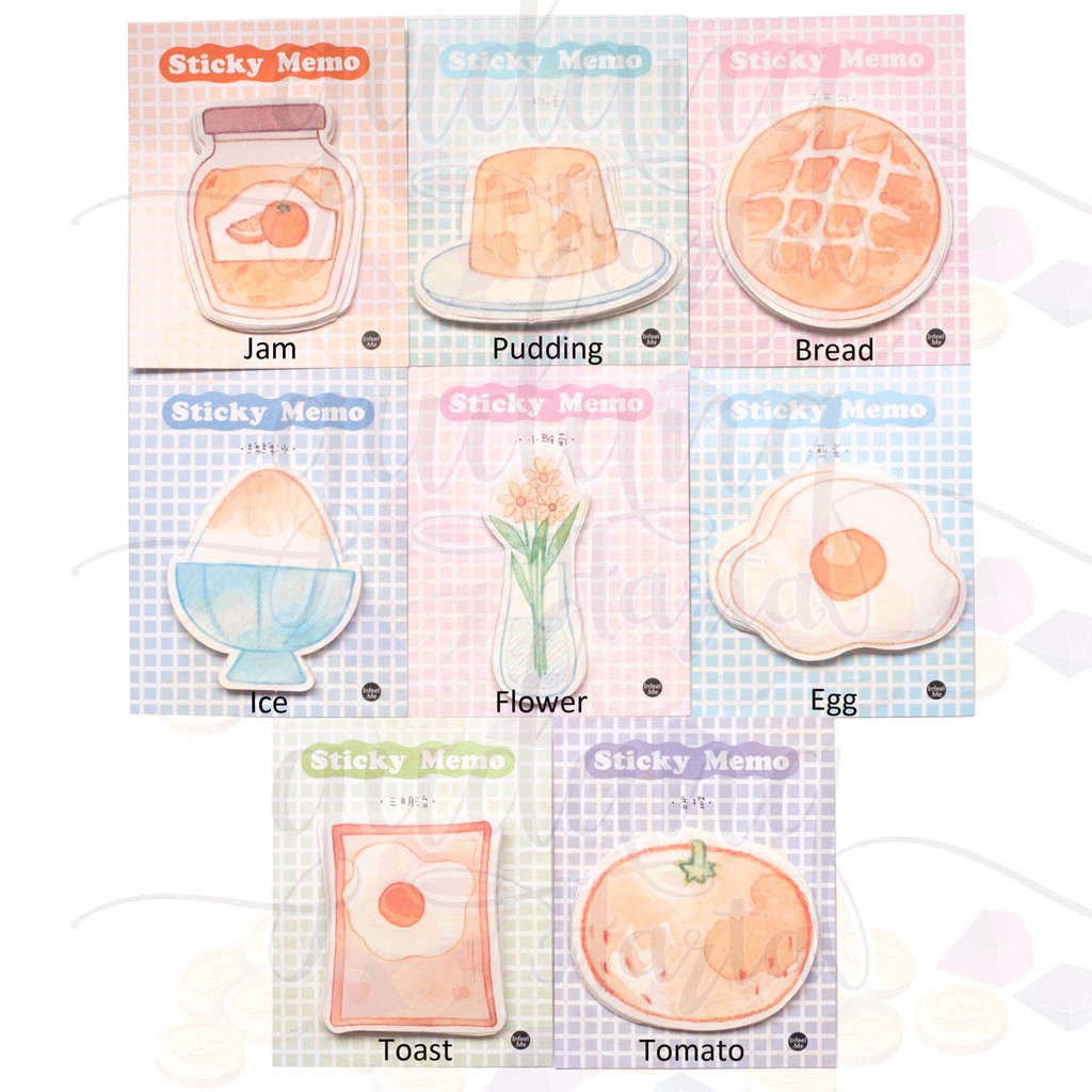 Memo Breakfast Series DIY Scrapbook GH 301106