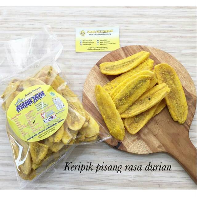 Jual Keripik Pisang Rasa Durian Shopee Indonesia