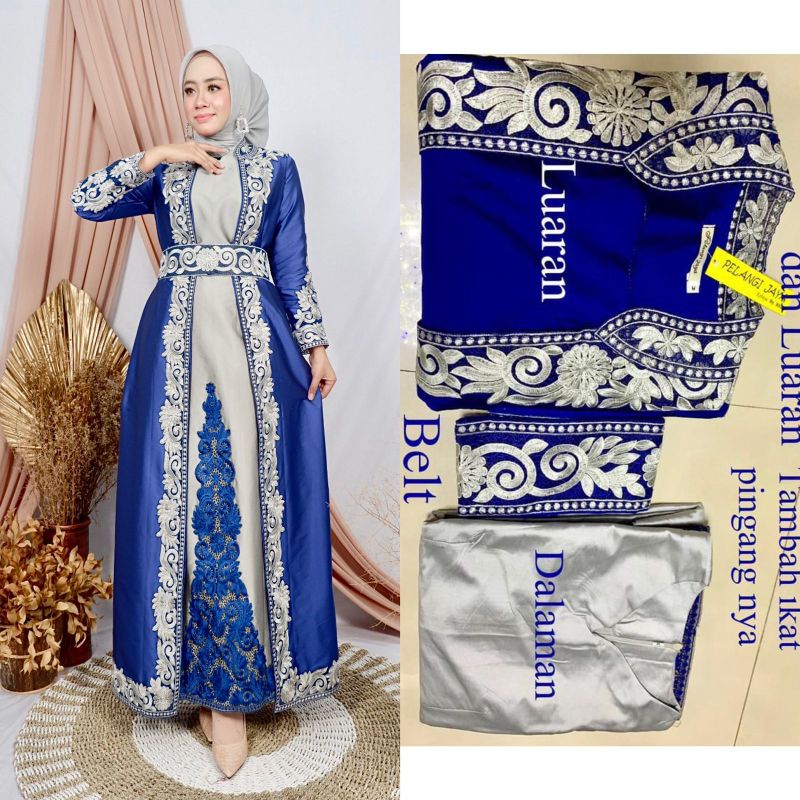 KEBAYA ORIGINAL//KEBAYA MODERN//SETELAN KEBAYA MAHARANI//Kode PJ