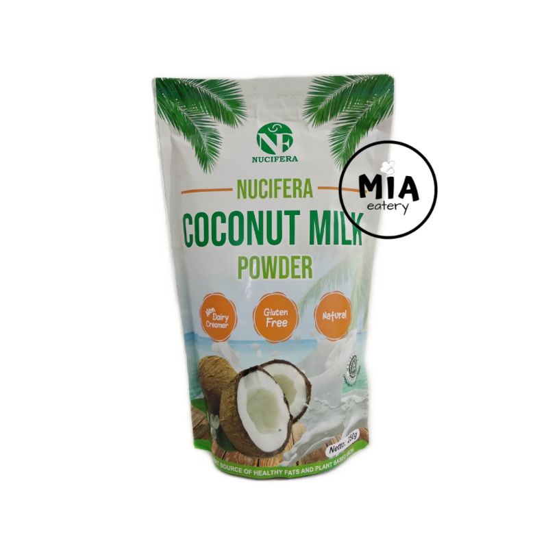 

Organic Coconut Milk Powder Nucifera 250g Santan Kelapa Bubuk Organik