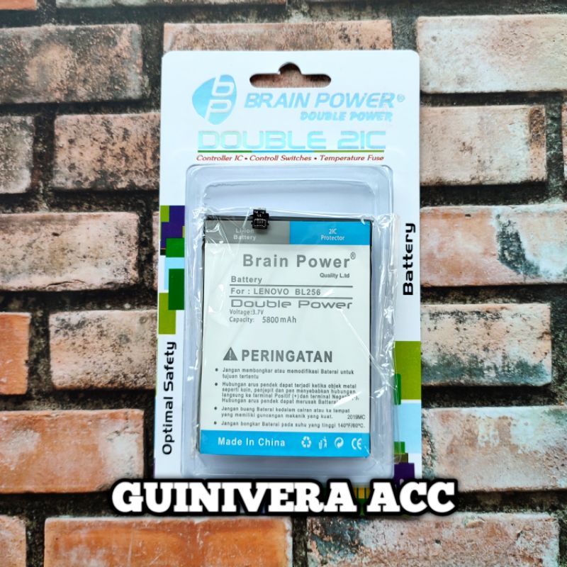 BATRE BATERAI LENOVO BL256 / LENOVO K4 NOTE / VIBE X3 LITE / A7010 / A48 / BL256 BL 256