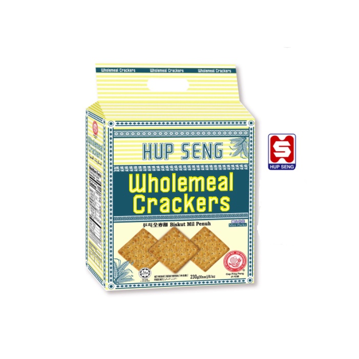 

Hup Seng Wholemeal / Hupseng Gandum 230gr