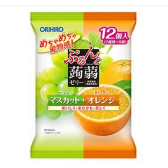 

:=:=:=:=] Orihiro Muscat & Orange Jelly / Jeli Rasa Jeruk dan Anggur 240 Gr