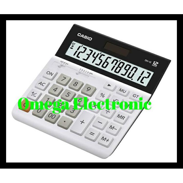 

Terlaris Casio Desktop Dh 12 White Keren