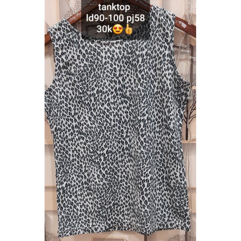 tank top leopard
