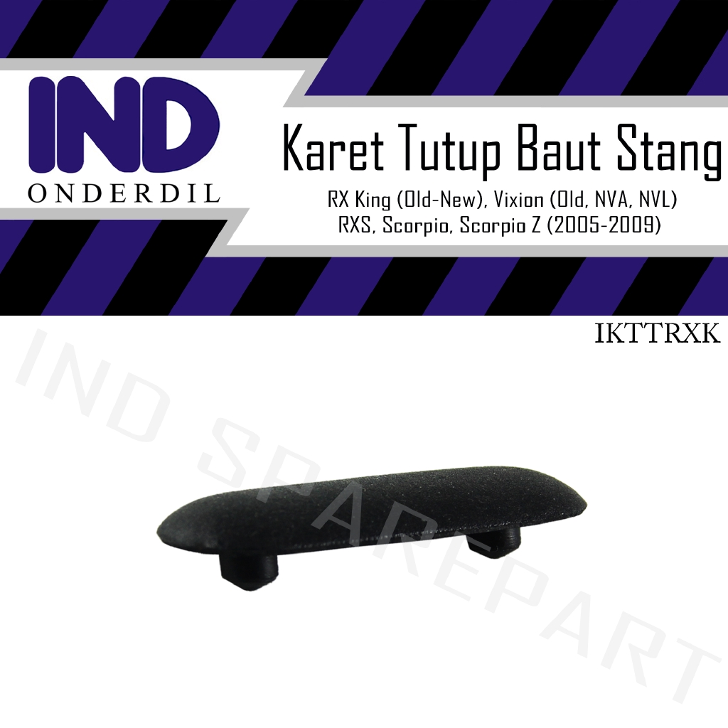 Karet Tutup Kleman Baut Stang Stir-Raiser Scorpio/Scorpio Z 2005-2009