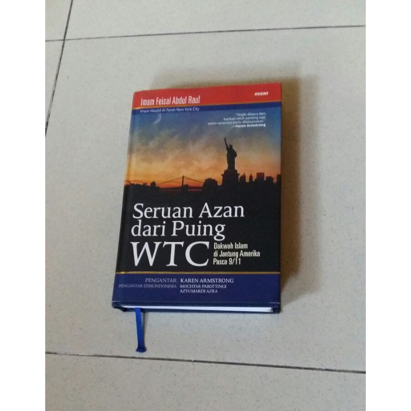 Buku Seruan Azan Dari Puing WTC, original (hard cover) - Imam Feisal Abdul Rauf