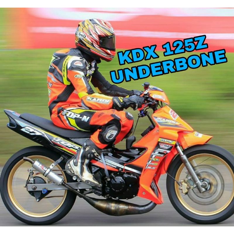 Knalpot KDX 125Z RXZ TOUCH Underbone Roadrace ORI Jogja