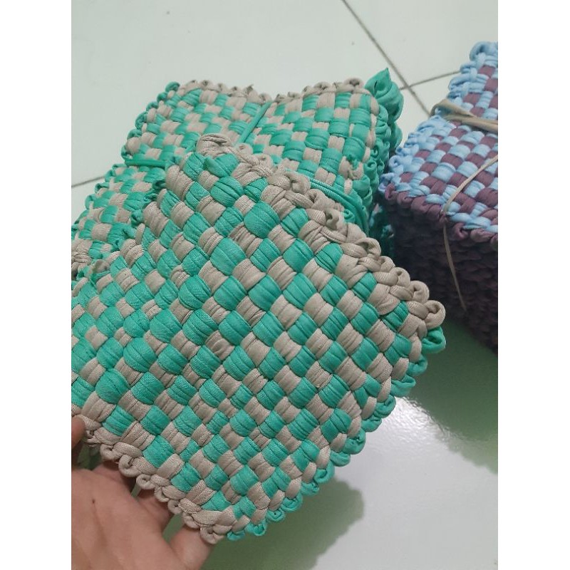 1 kodi / 20pcs cempal anyam/ lap tangan/ cempal anti panas/ cempal wajan