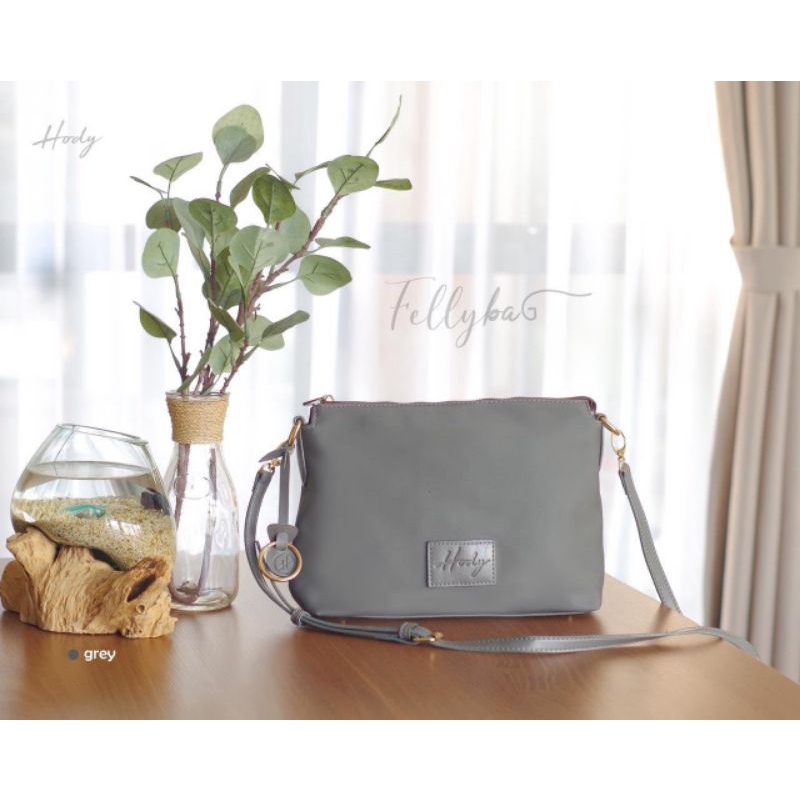 Tas Wanita Felly Bag by Hody (Grey) Original Keren Termurah Trendy Terlaris