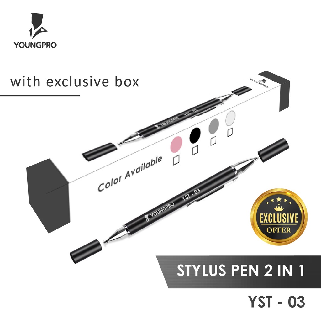 YOUNGPRO YST-03 - STYLUS PEN 2IN1 UNIVERSAL