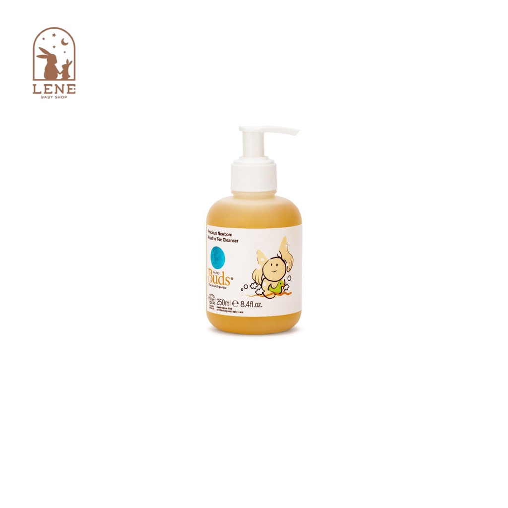 Buds Organics Precious Newborn Head To Toe Cleanser 250ml