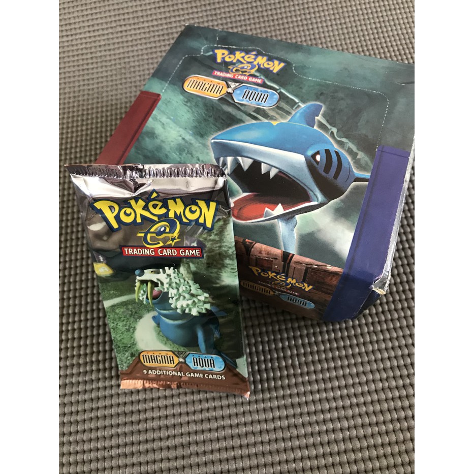 Kartu pokemon TCG magma ex aqua (pack)