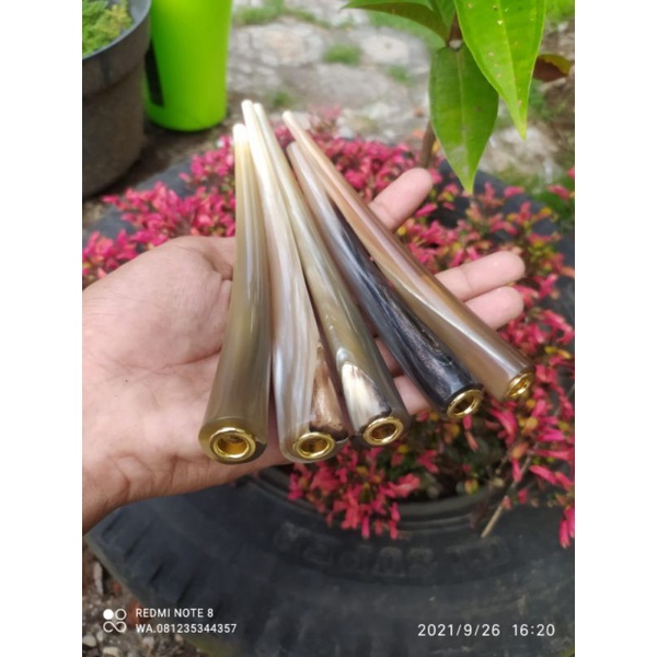 once pipa rokok tulang kerbau