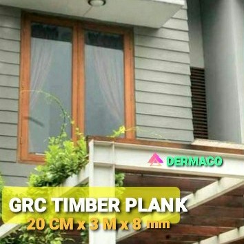 LISPLANK GRC 20 CM x 3 M / GRC TIMBER PLANK URAT KAYU / LISPLANG 20 CM