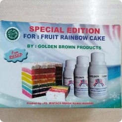 

Rainbow Cake Pasta Golden Brown