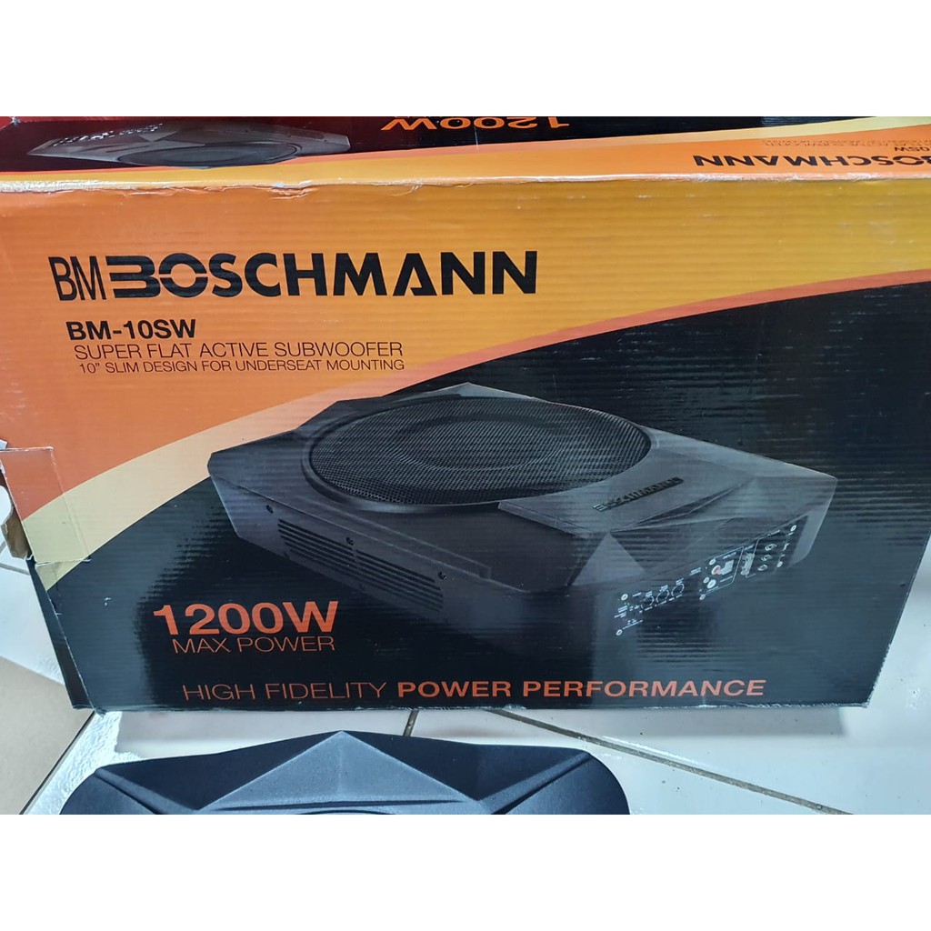 Subwoofer 10 inch Aktif Slim Boschmann BM-10SW Universal